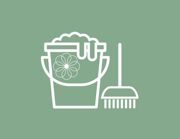 Spring cleaning icon