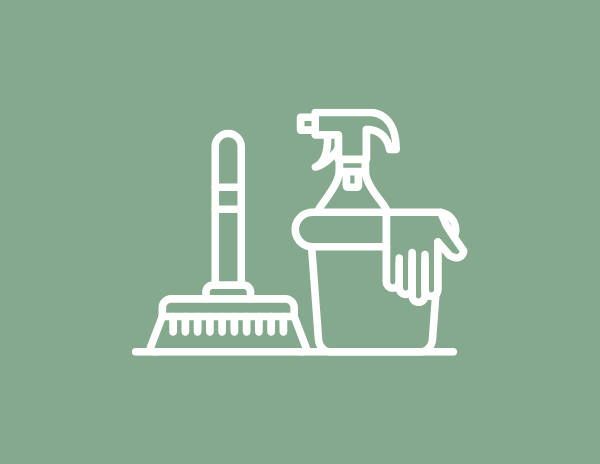 icon for house cleaning services